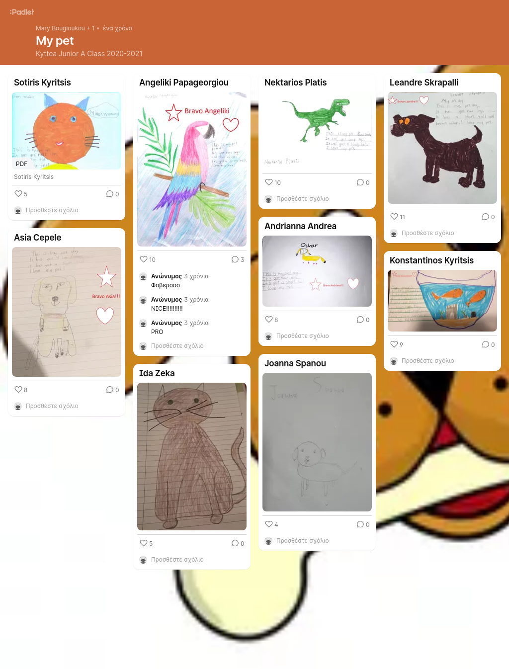My pet A class